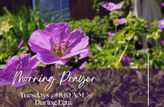 Tuesdays @ 8:10 A.M. During Lent
