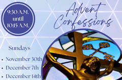 Sundays of Advent @ 9:30 A.M.: November 30th through December 21st