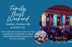 Sunday, October 4th (IC Hospitality Team) (feat. Children's Liturgy of the Word: K-3rd Grade)