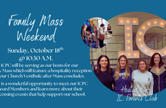 Sunday, October 18th (IC Parents Club) (feat. Children's Liturgy of the Word: K-3rd Grade)