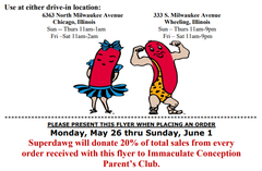 Monday, May 26th through Sunday, June 1st