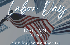 Monday, September 1st
