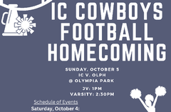 Saturday, October 4th @ 5:00 P.M.
