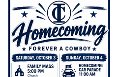 Saturday, October 3rd @ 5:00 P.M.