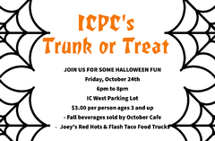 Friday, October 24th: 6:00-8:00 P.M.