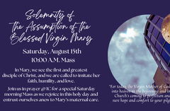 Saturday, August 15th @ 10:00 A.M.
