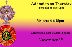Thursday, November 5th
